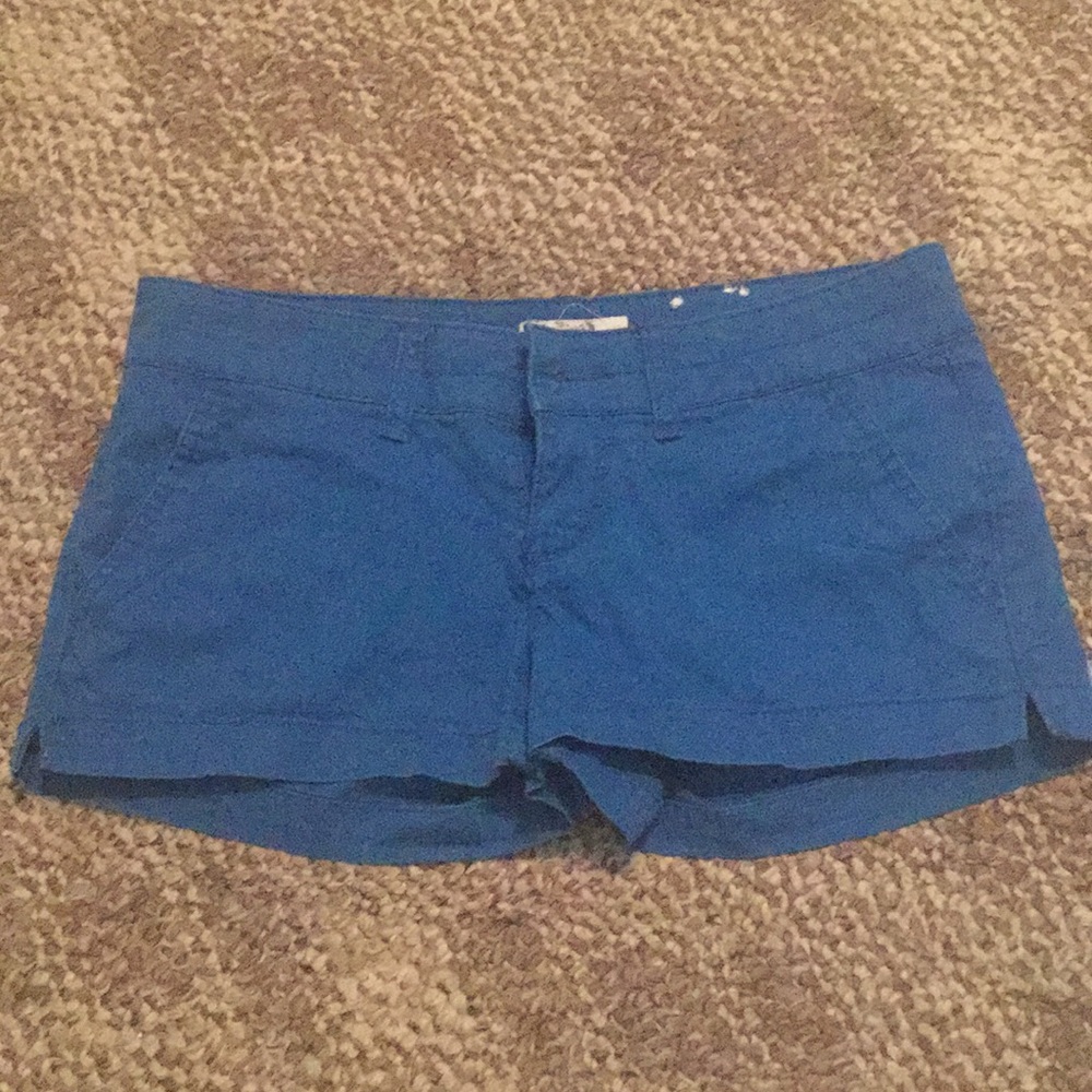 Blue shorts